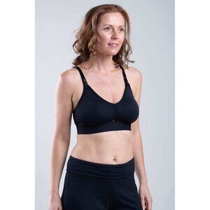 Simples Wishes Skin To Skin Nursing Pumping Bralette Sz Medium Full Cup Bra